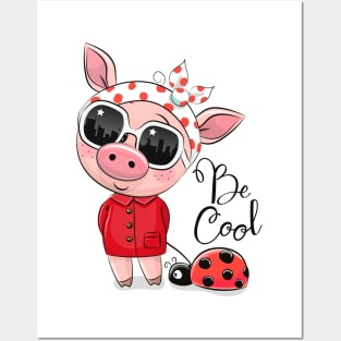 Cool Pig Posters and Art